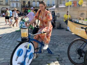 evento-bicicleta-batidora-licuadora-5 Evento Empresa - Bicicleta Smoothie - Bicicleta batidora