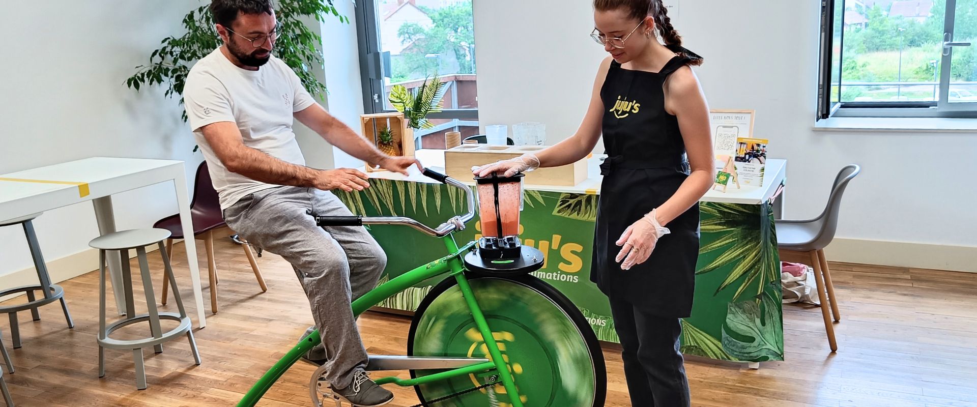 Evento Empresa - Bicicleta Smoothie - Bicicleta Licuadora - fórmulas