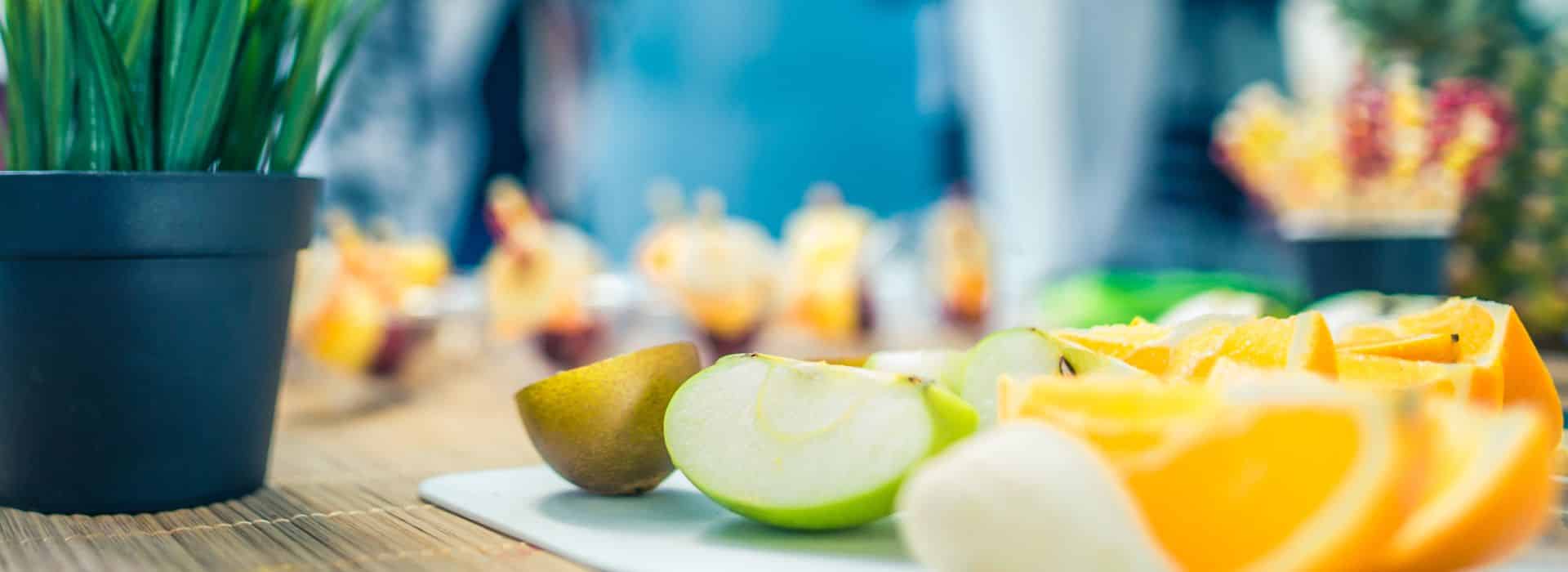 Corte Fresco de Frutas y Verduras