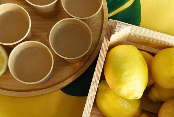 Evento Puesto de limonada en empresa y en evento comercial