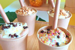 Evento Bar de Milkshake – Batidos de frutas con leche en empresa y en evento comercial