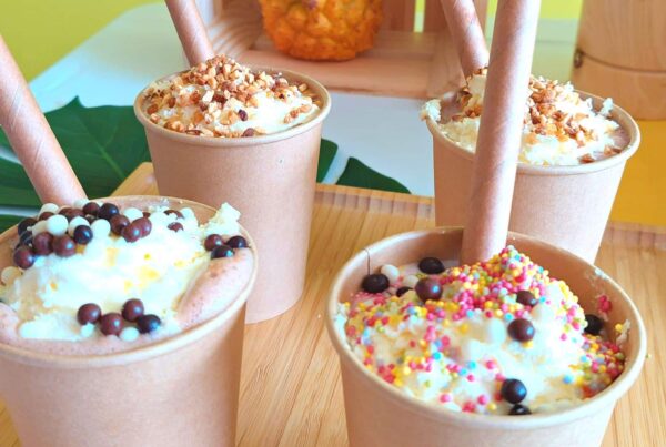 Evento Bar de Milkshake – Batidos de frutas con leche en empresa y en evento comercial