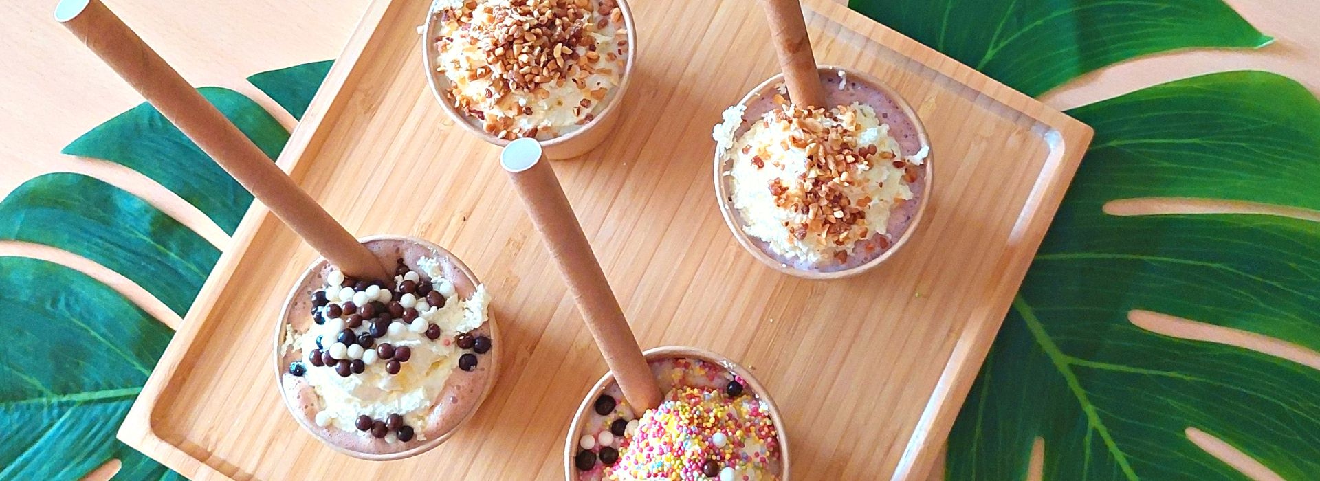 Evento Bar de Milkshake – Batidos de frutas con leche en empresa y en evento comercial
