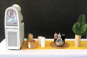 Evento Sundae en empresa y en evento comercial