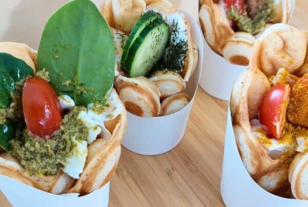 Evento Bubble Waffle – versión salada - Evento corporativos y comerciales