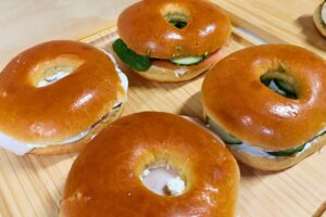 Animación Puesto de Bagels en la empresa