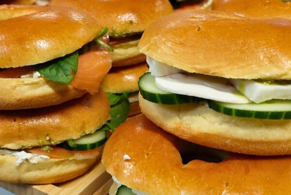 Animación Puesto de Bagels en la empresa