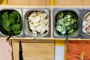 Animación Puesto de Bagels en la empresa