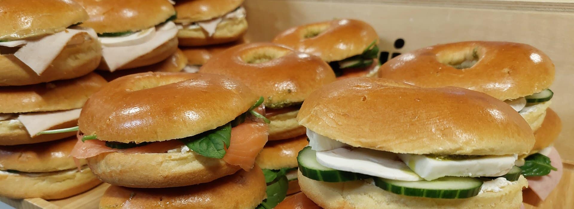 Animación Puesto de Bagels en la empresa